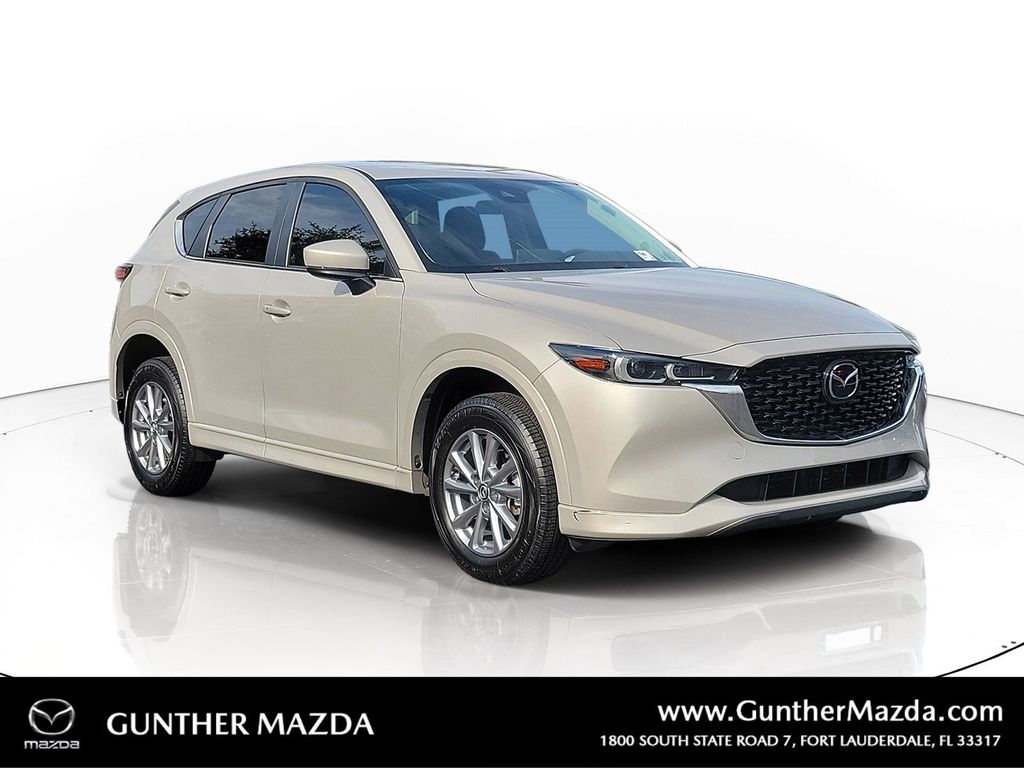 Gray (Platinum Quartz Metallic) 2024 Mazda CX-5 SUV / Crossover All-Wheel Drive 6-Speed Automatic
