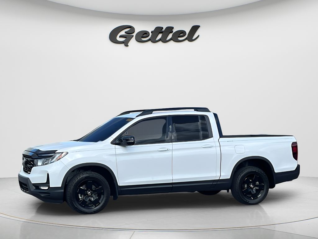 White 2025 Honda Ridgeline Pickup Truck All-Wheel Drive 9-Speed Automatic