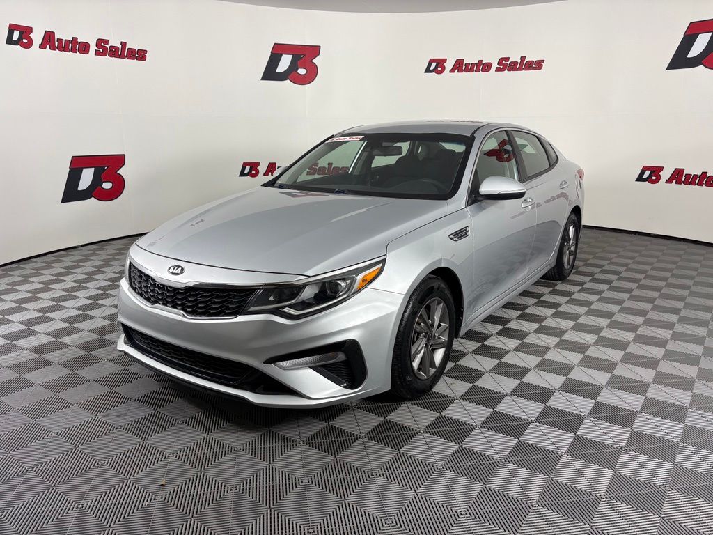 Sparkling Silver 2020 Kia Optima Sedan Front-Wheel Drive 6-Speed Automatic