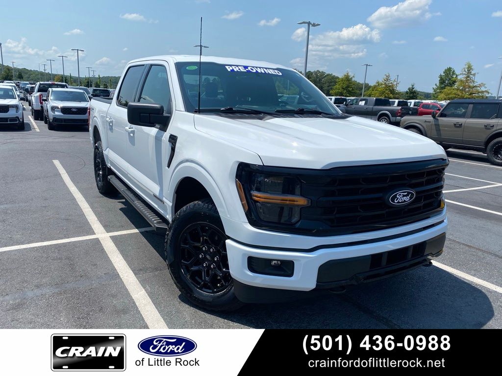 Oxford White 2025 Ford F-150 Pickup Truck Four-Wheel Drive Automatic
