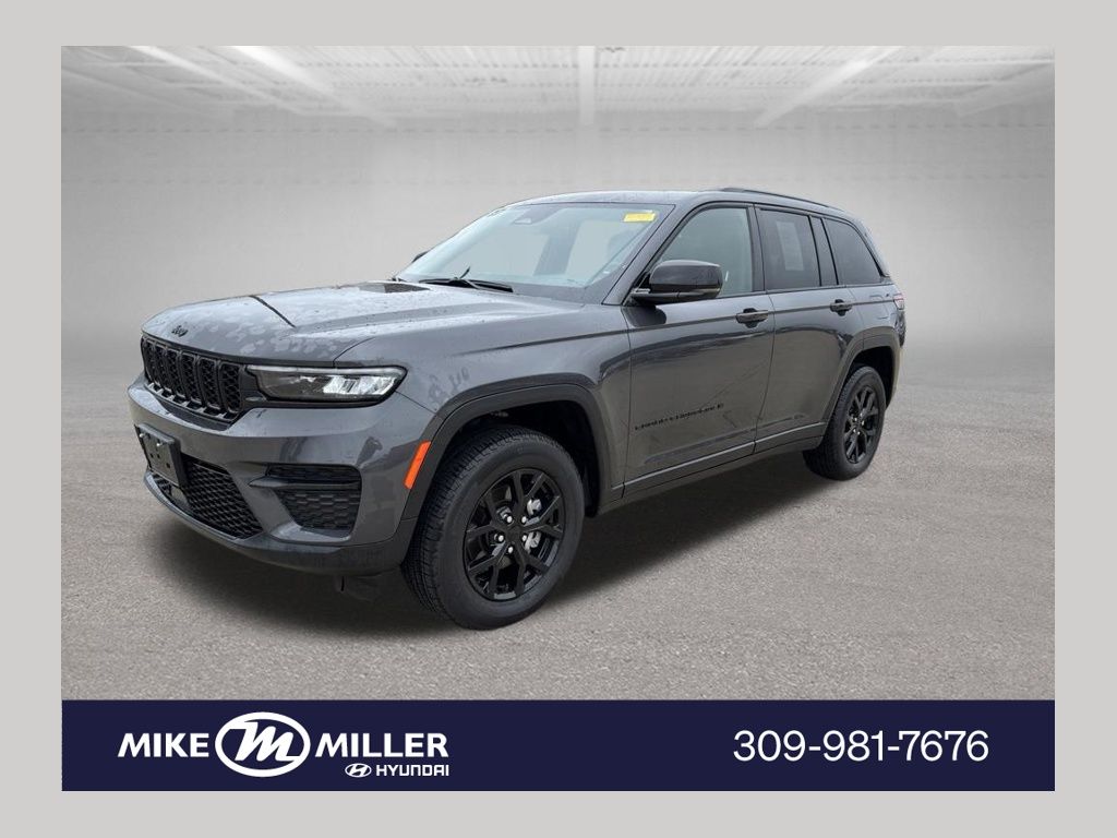 Gray Metallic 2025 Jeep Grand Cherokee SUV / Crossover Four-Wheel Drive 8-Speed Automatic