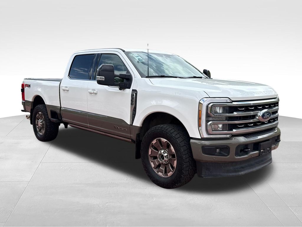 White 2026 Ford F-350 Super Duty Pickup Truck Four-Wheel Drive Automatic