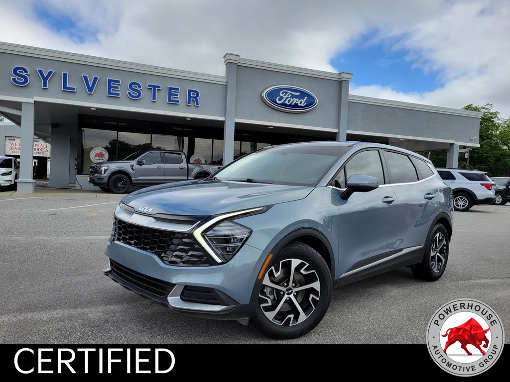 Everlasting Silver 2024 Kia Sportage SUV / Crossover Front-Wheel Drive 8-Speed Automatic