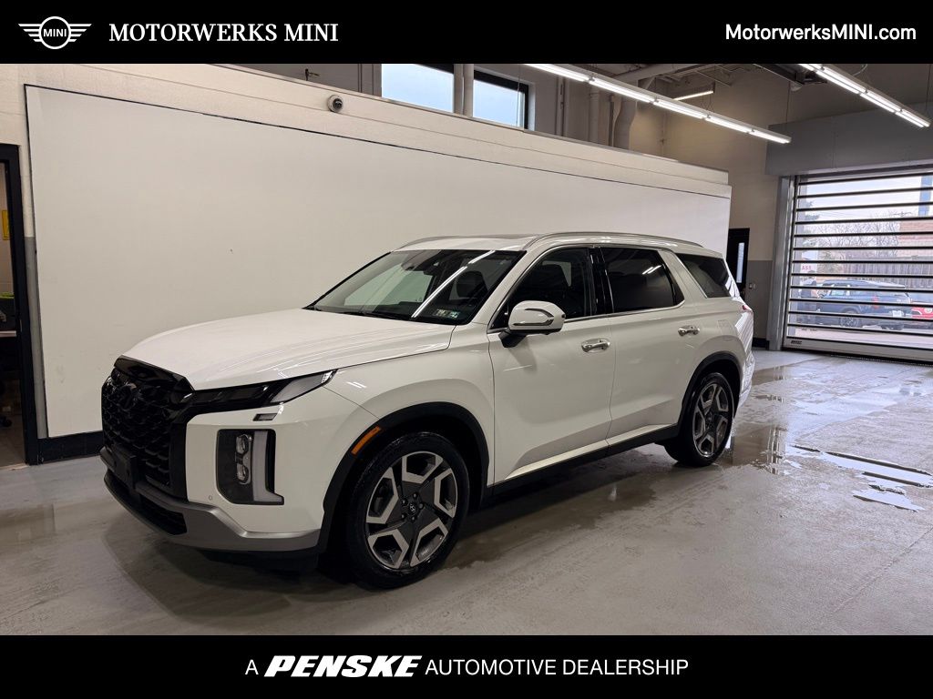 Hyper White 2023 Hyundai Palisade SEL AWD SUV / Crossover All-Wheel Drive 8-Speed Automatic