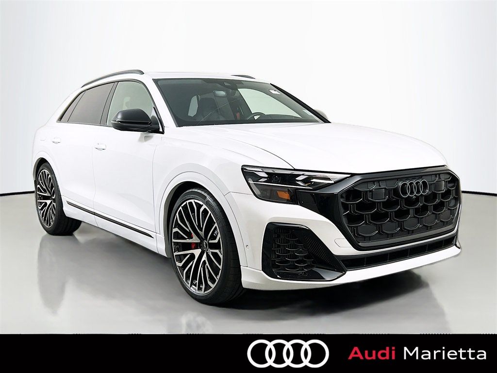 Glacier White Metallic 2026 Audi SQ8 SUV / Crossover All-Wheel Drive 8-Speed Automatic