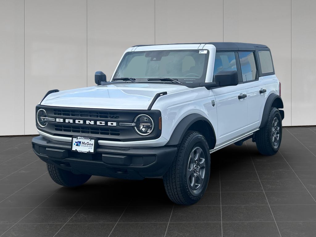 White 2025 Ford Bronco Big Bend 4-Door 4WD SUV / Crossover Four-Wheel Drive Automatic