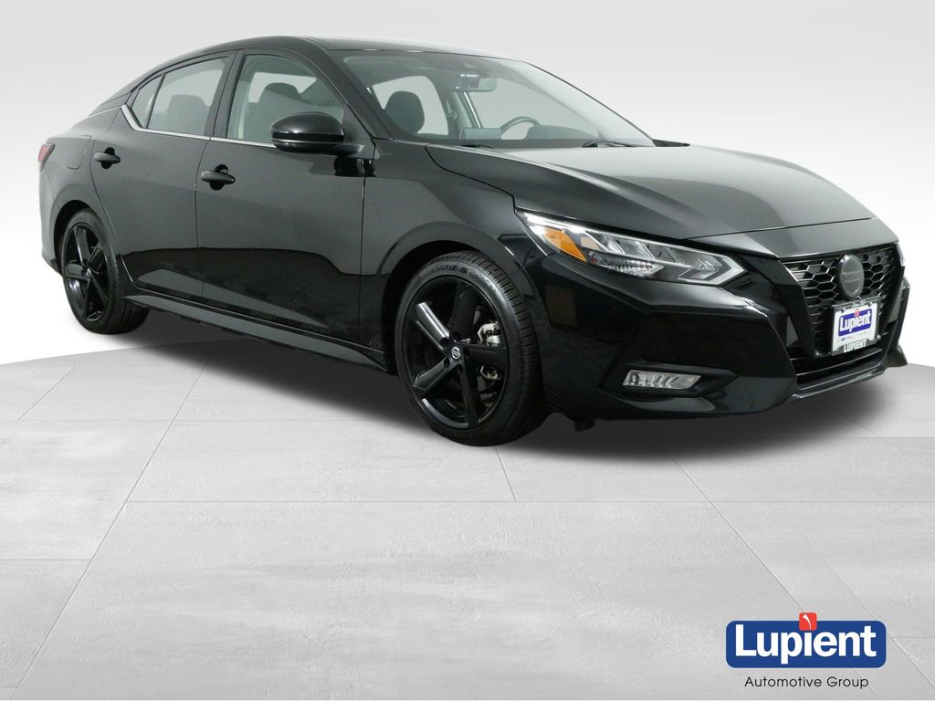 Super Black 2023 Nissan Sentra Sedan Front-Wheel Drive Continuously Variable Transmission