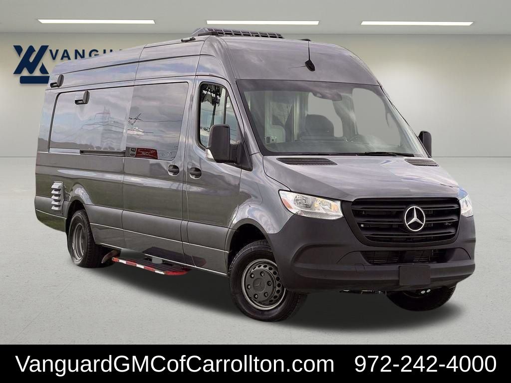 Gray 2021 Mercedes-Benz Sprinter Cargo Van 4X2 7-Speed Automatic