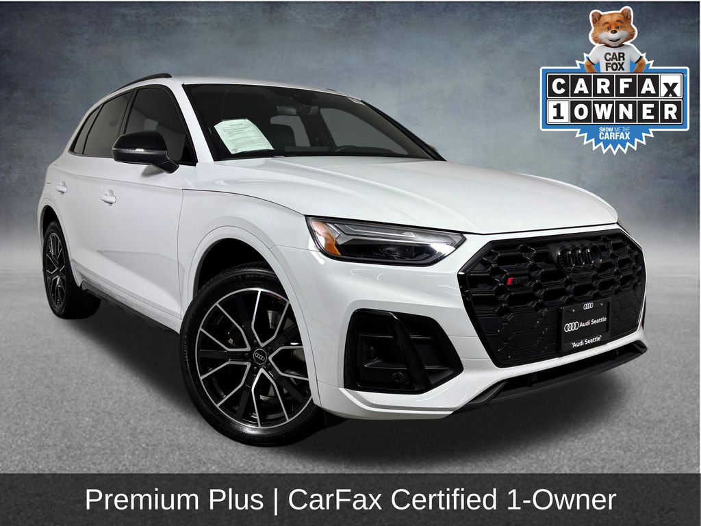 Glacier White Metallic 2023 Audi SQ5 SUV / Crossover All-Wheel Drive 8-Speed Automatic