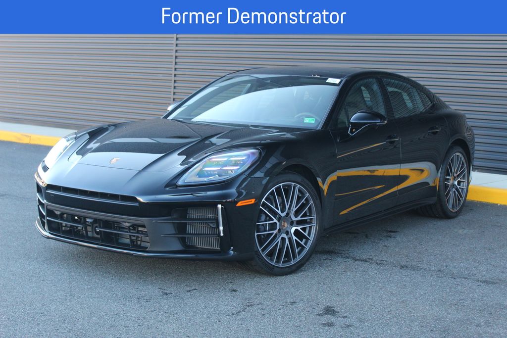 Black 2026 Porsche Panamera 4 AWD Sedan All-Wheel Drive 8-Speed Automatic