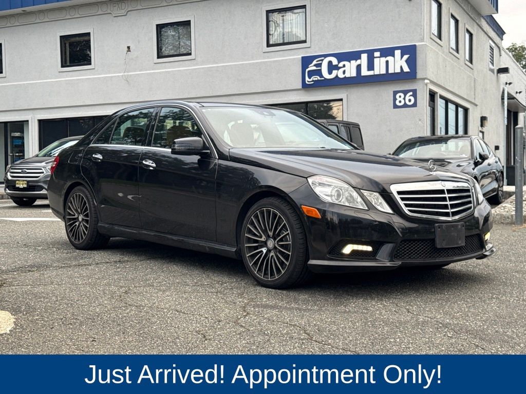 Black 2011 Mercedes-Benz E-Class Sedan  7-Speed Automatic