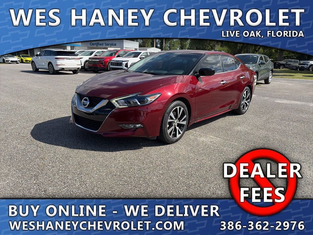 Coulis Red 2017 Nissan Maxima S FWD Sedan Front-Wheel Drive Continuously Variable Transmission
