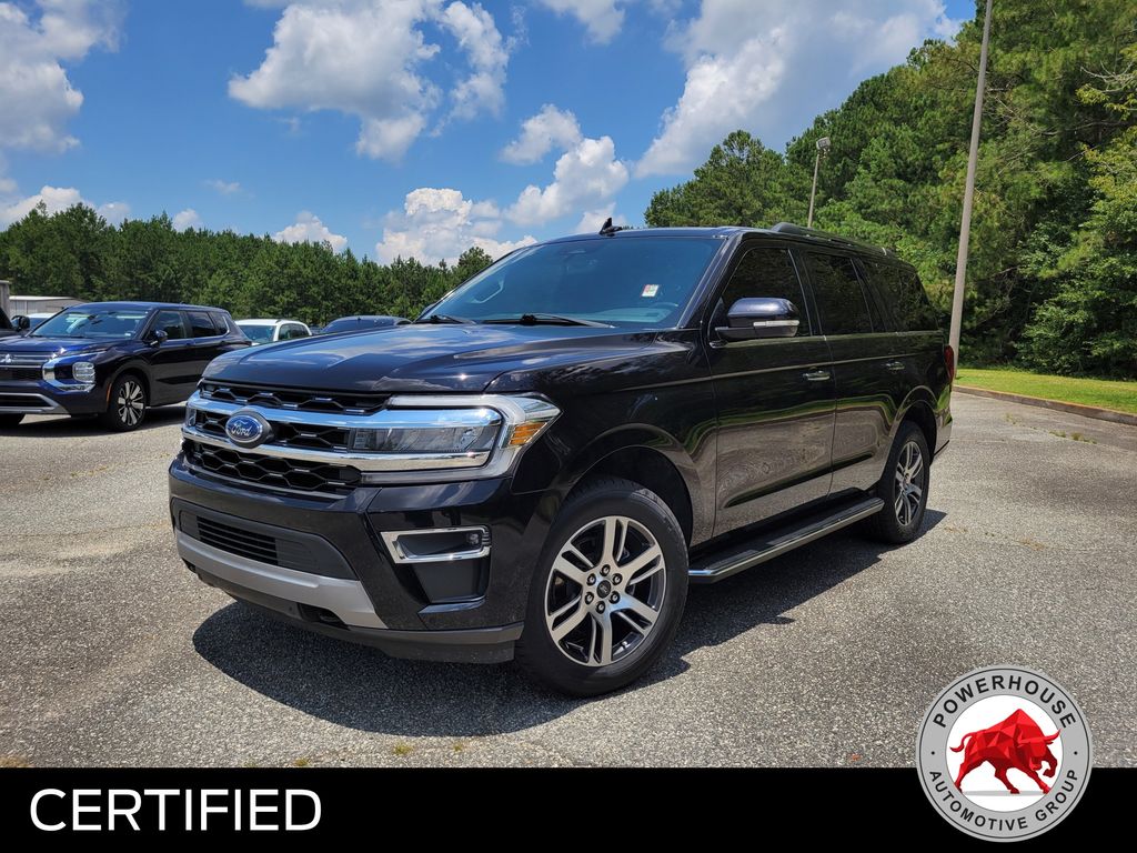 Black Metallic 2022 Ford Expedition SUV / Crossover Four-Wheel Drive Automatic