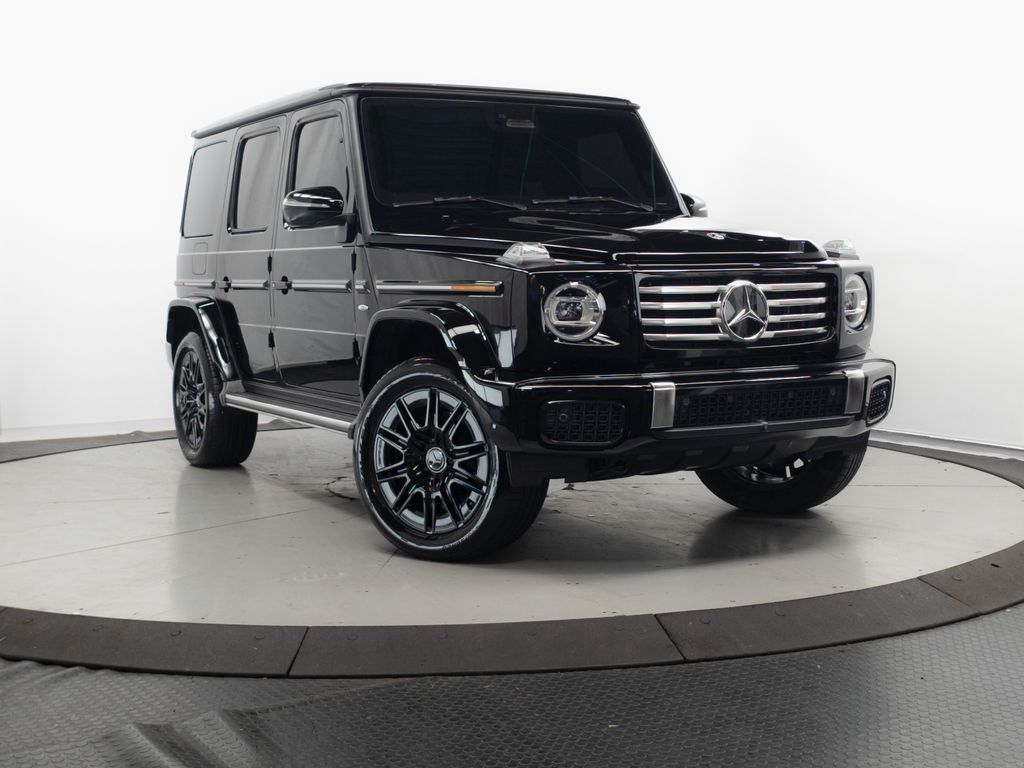 Black 2025 Mercedes-Benz G-Class SUV / Crossover All-Wheel Drive 2-Speed Automatic
