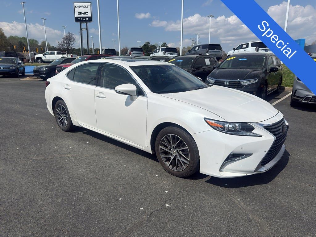 White Pearl 2017 Lexus ES 350 FWD Sedan Front-Wheel Drive 6-Speed Automatic