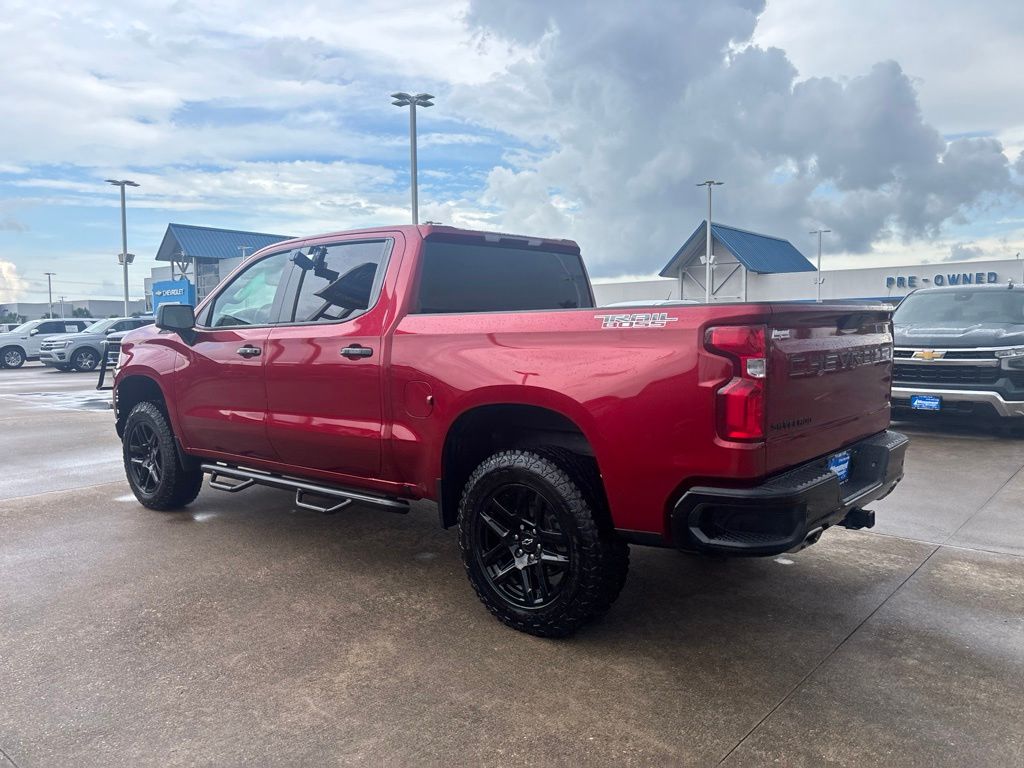 2022 Chevrolet Silverado 1500 LTD LT Trail Boss Red at North Houston Mitsubishi