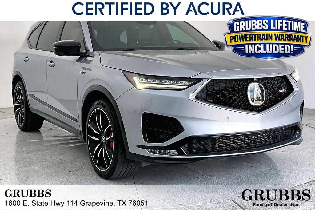 Lunar Silver Metallic 2023 Acura MDX SUV / Crossover All-Wheel Drive Automatic