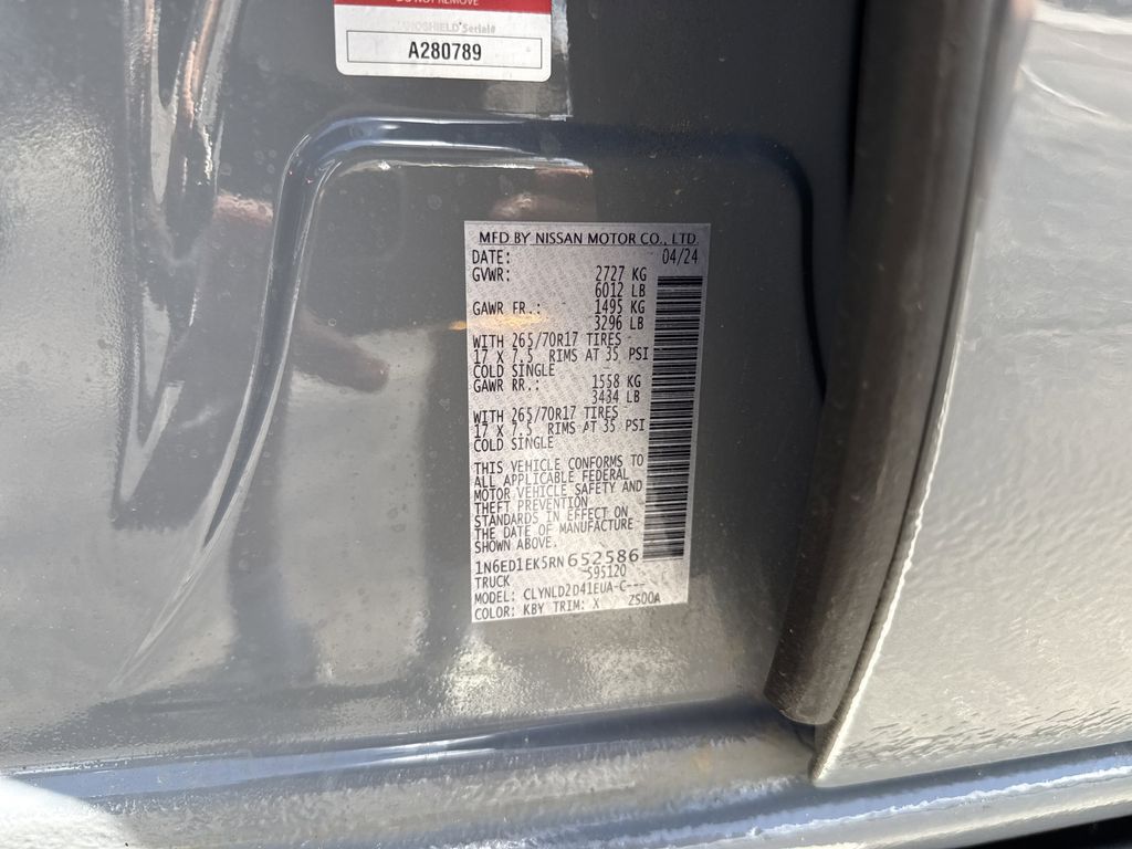 2024 Nissan Frontier PRO-4X Gray at South Houston Nissan