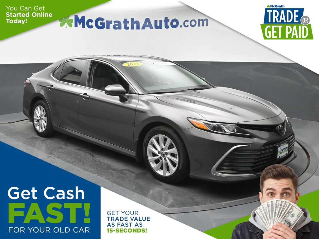 Predawn Gray Mica 2023 Toyota Camry Sedan Front-Wheel Drive 8-Speed Automatic