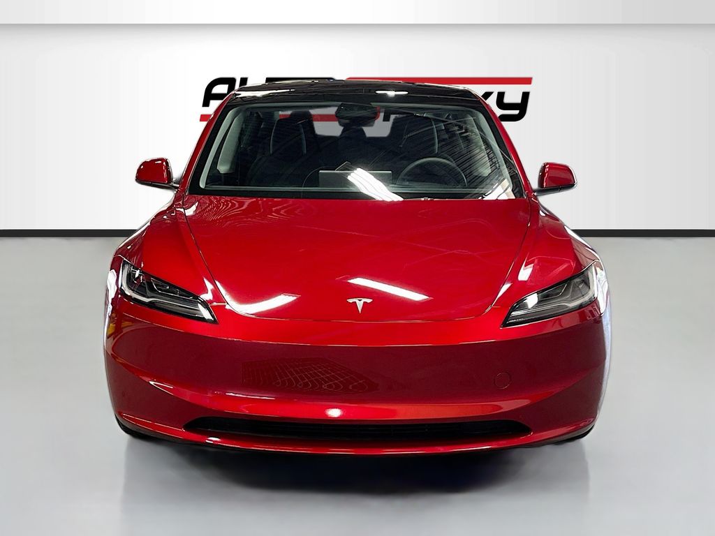 Used 2025 Red Tesla Long Range image 2