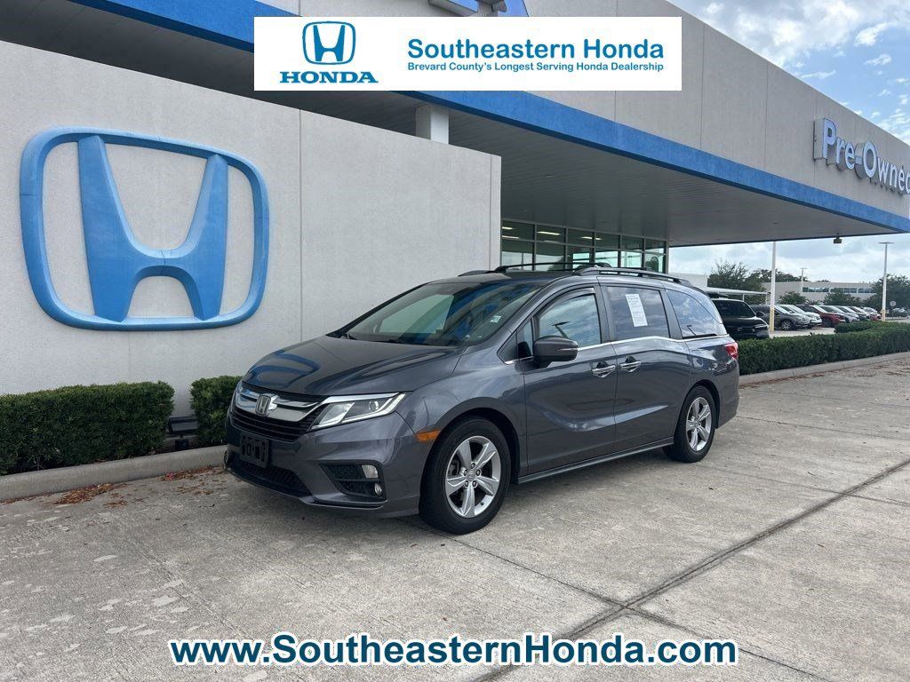 Silver Metallic 2020 Honda Odyssey EX-L FWD Minivan Front-Wheel Drive Automatic