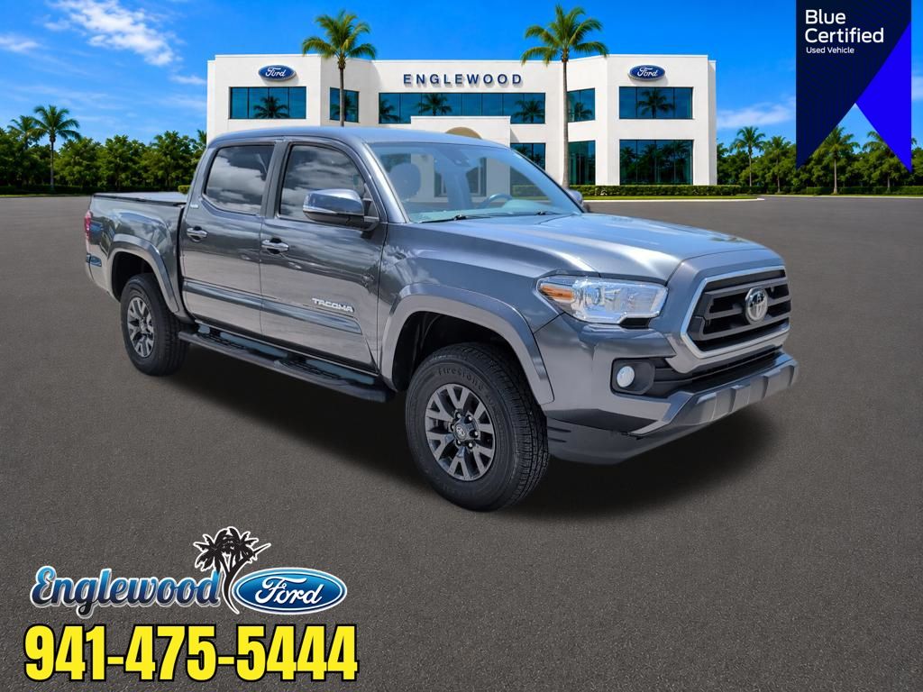 Magnetic Gray Metallic 2023 Toyota Tacoma Pickup Truck Four-Wheel Drive 6-Speed Automatic