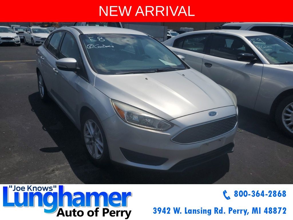 Ingot Silver 2016 Ford Focus Sedan Front-Wheel Drive Automatic