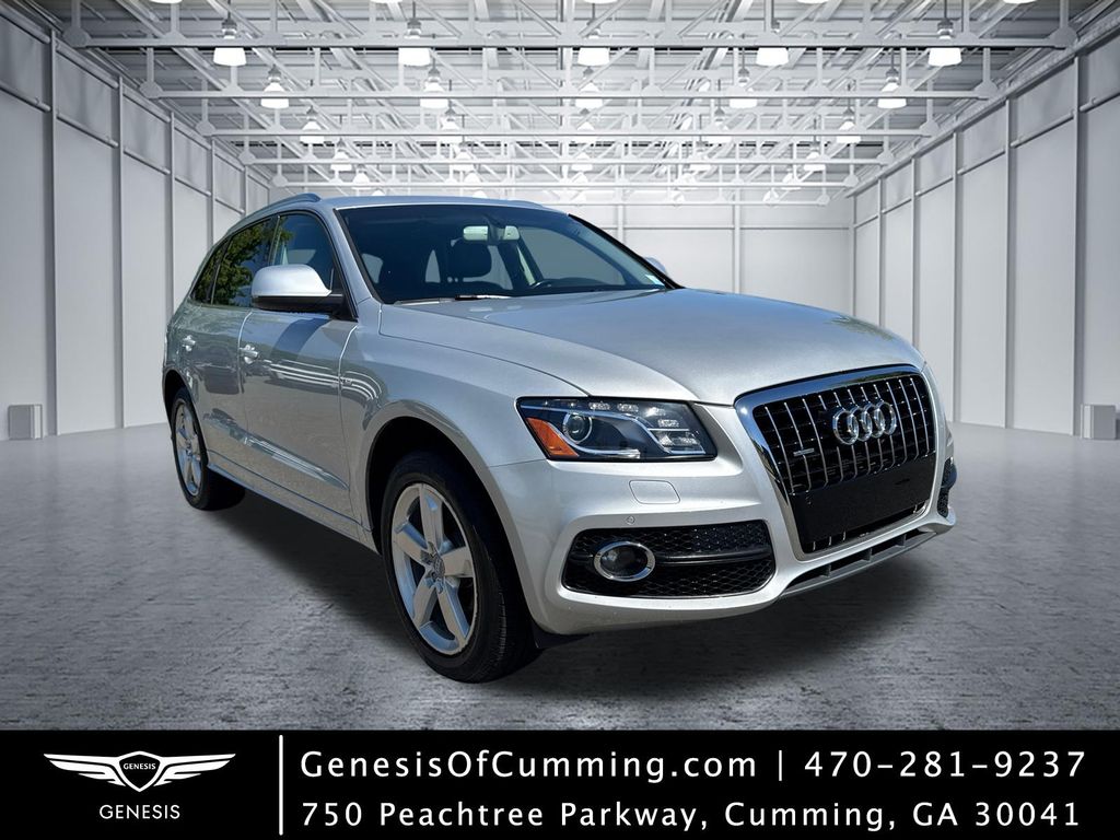 Ice Silver Metallic 2012 Audi Q5 3.2 quattro Premium Plus SUV / Crossover All-Wheel Drive 6-Speed Automatic