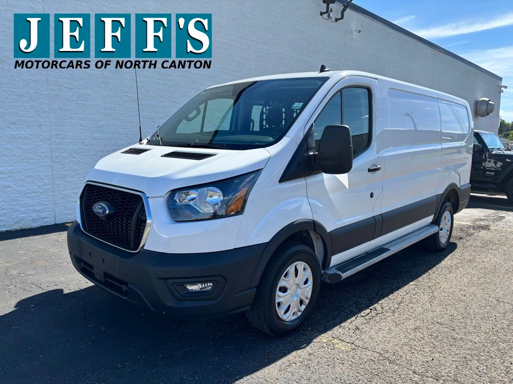 Oxford White 2025 Ford Transit Cargo Van Rear-Wheel Drive 