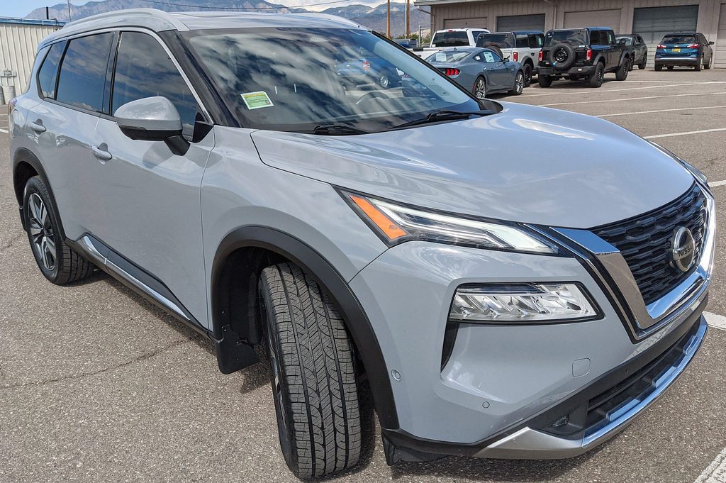 Boulder Gray Pearl 2021 Nissan Rogue SUV / Crossover Front-Wheel Drive Continuously Variable Transmission