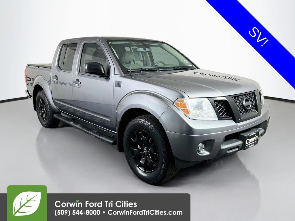 Gray (Gun Metallic) 2019 Nissan Frontier Pickup Truck Four-Wheel Drive 5-Speed Automatic Overdrive