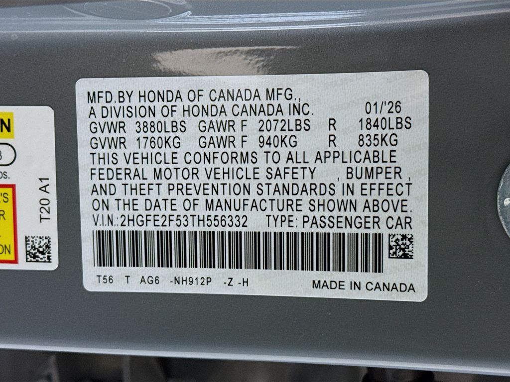 Thumbnail: 2026 Honda Civic - 32