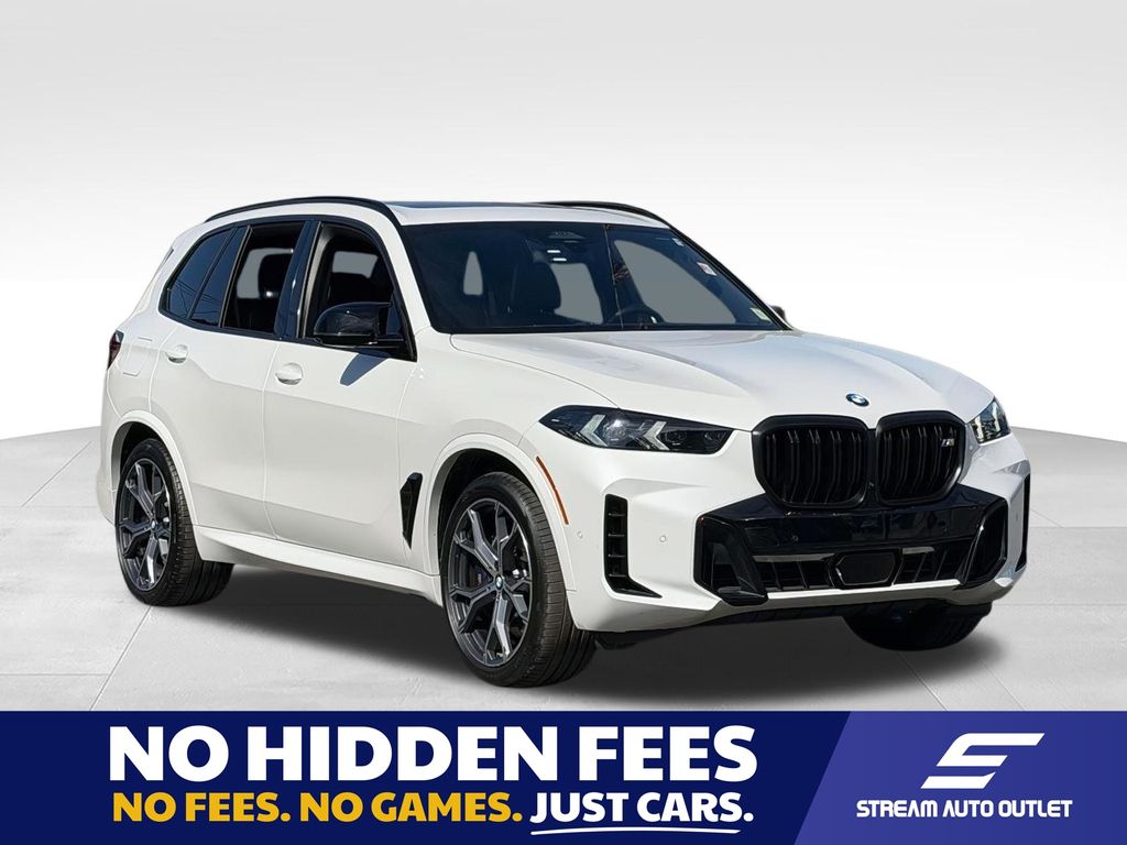Mineral White Metallic 2026 BMW X5 SUV / Crossover All-Wheel Drive 8-Speed Automatic