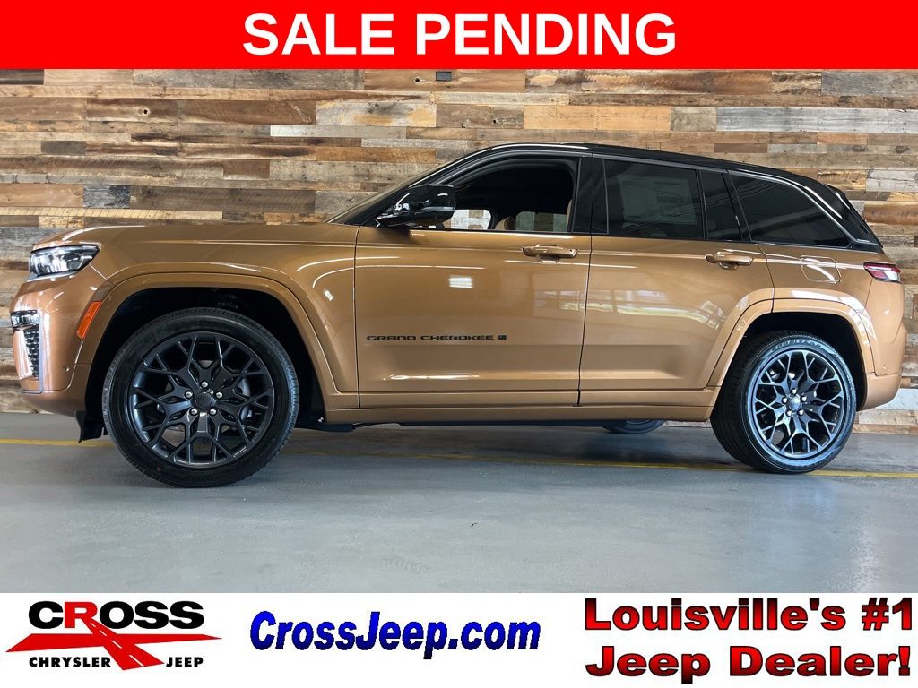 Red (Copper) 2026 Jeep Grand Cherokee SUV / Crossover Four-Wheel Drive 8-Speed Automatic