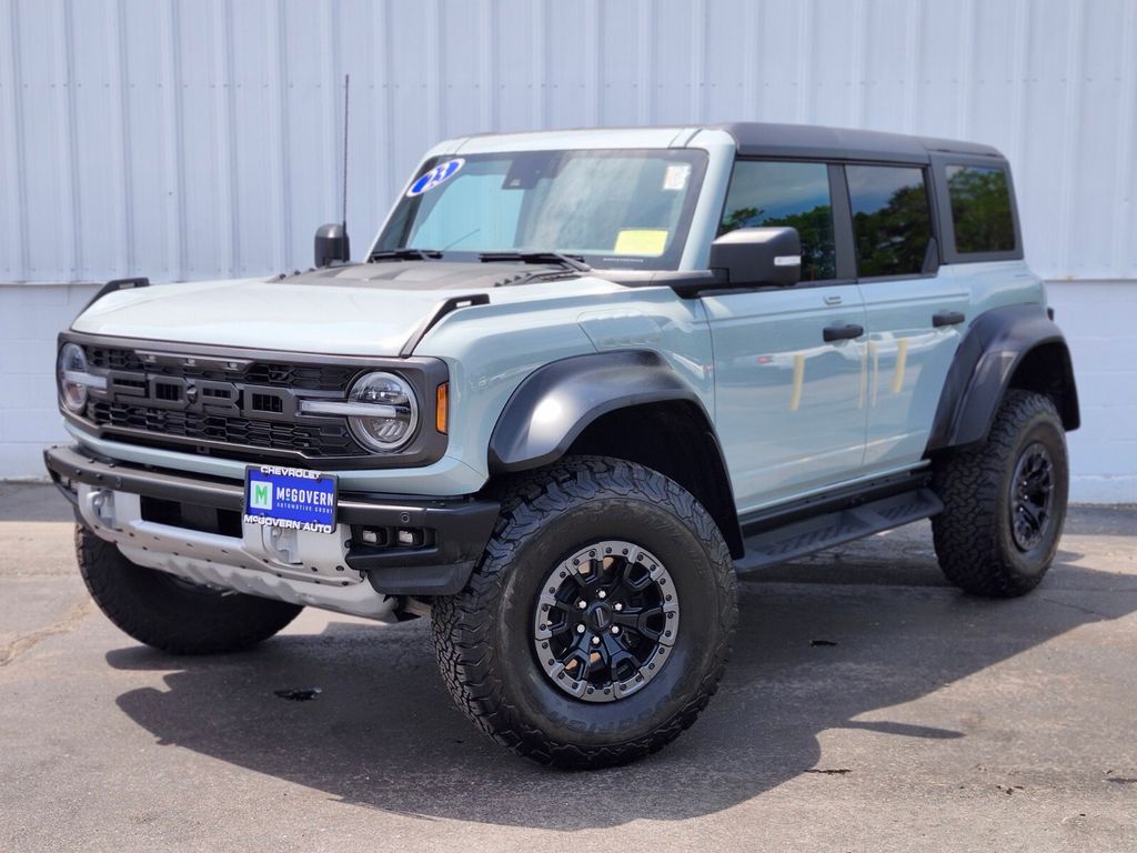 Cactus Gray 2023 Ford Bronco Raptor 4WD SUV / Crossover Four-Wheel Drive Automatic
