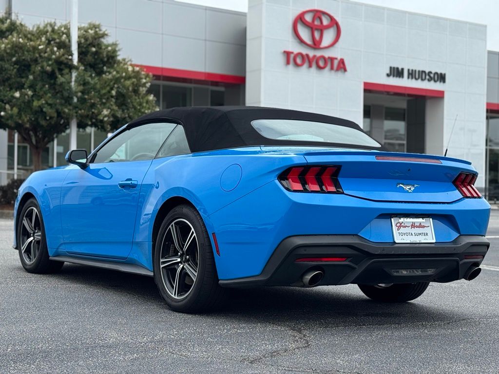 2024 Ford Mustang EcoBoost Premium Grabber Blue Metallic - Jim Hudson Acura - Image 9