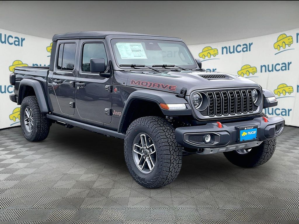 Gray 2026 Jeep Gladiator Pickup Truck Four-Wheel Drive 8-Speed Automatic