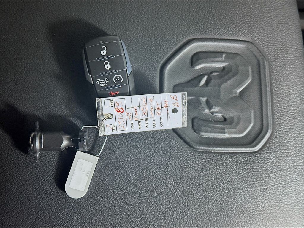 New 2025 White Ram Laramie 14in Dually image 21