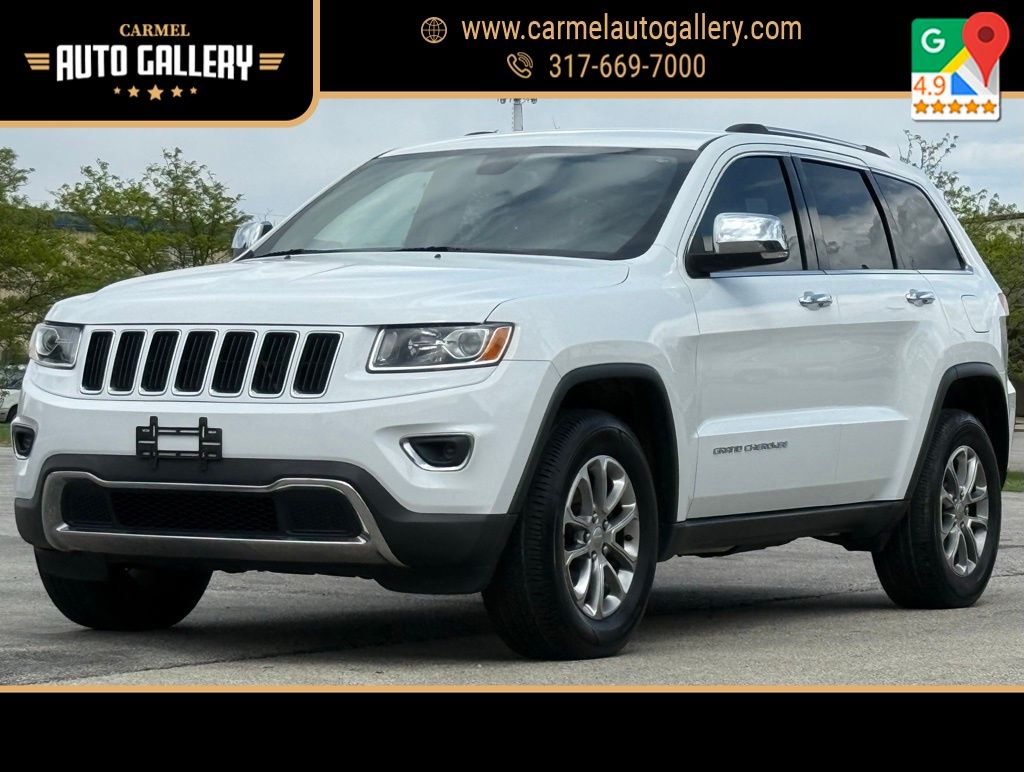 Bright White Clearcoat 2015 Jeep Grand Cherokee SUV / Crossover 4X2 8-Speed Automatic