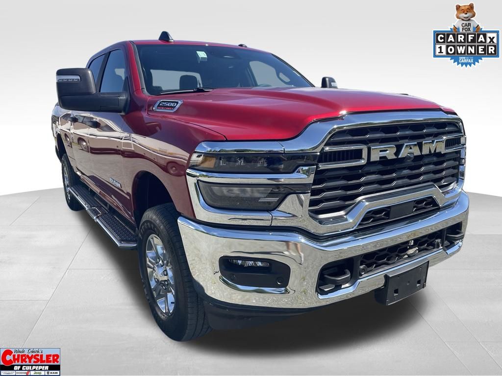 Molten Red Pearlcoat 2026 RAM 2500 Pickup Truck Four-Wheel Drive 8-Speed Automatic