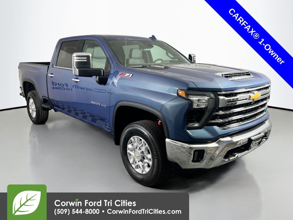 Lakeshore Blue Metallic 2024 Chevrolet Silverado 2500HD Pickup Truck Four-Wheel Drive Automatic