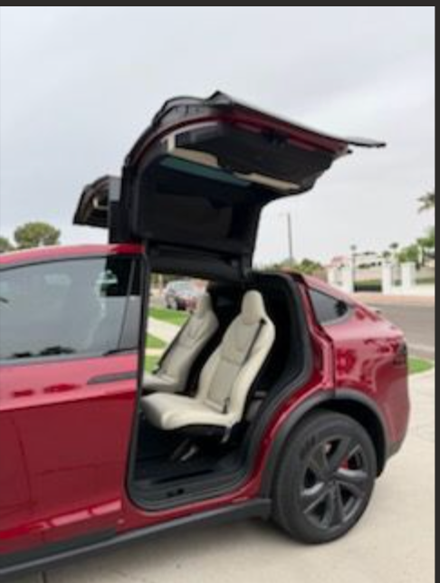 Ultra Red 2026 Tesla Model X Plaid AWD SUV / Crossover All-Wheel Drive 1-Speed Automatic
