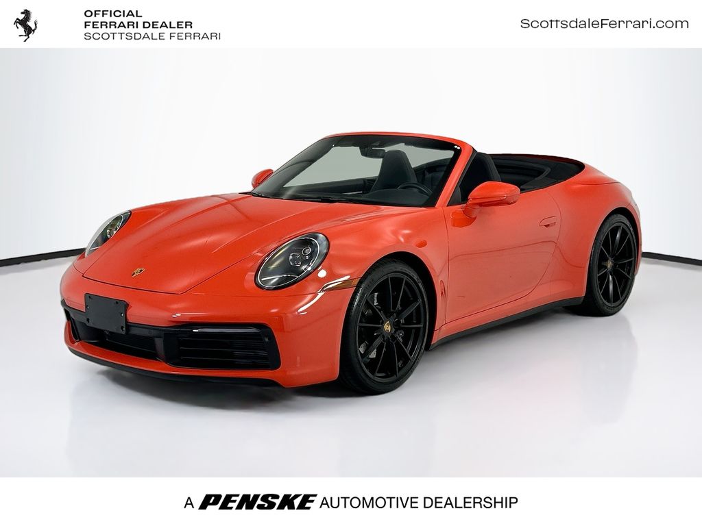  2021 Porsche 911 Convertible All-Wheel Drive 8-Speed Automatic