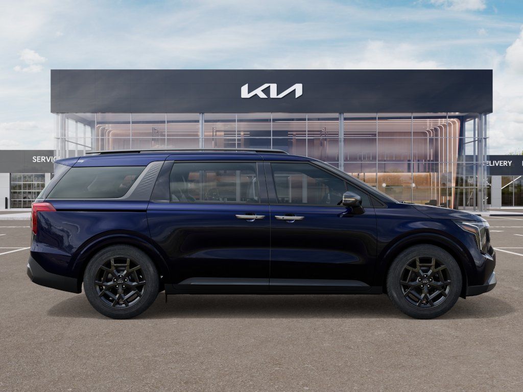 2027 Blue Kia Carnival EX FWD Van