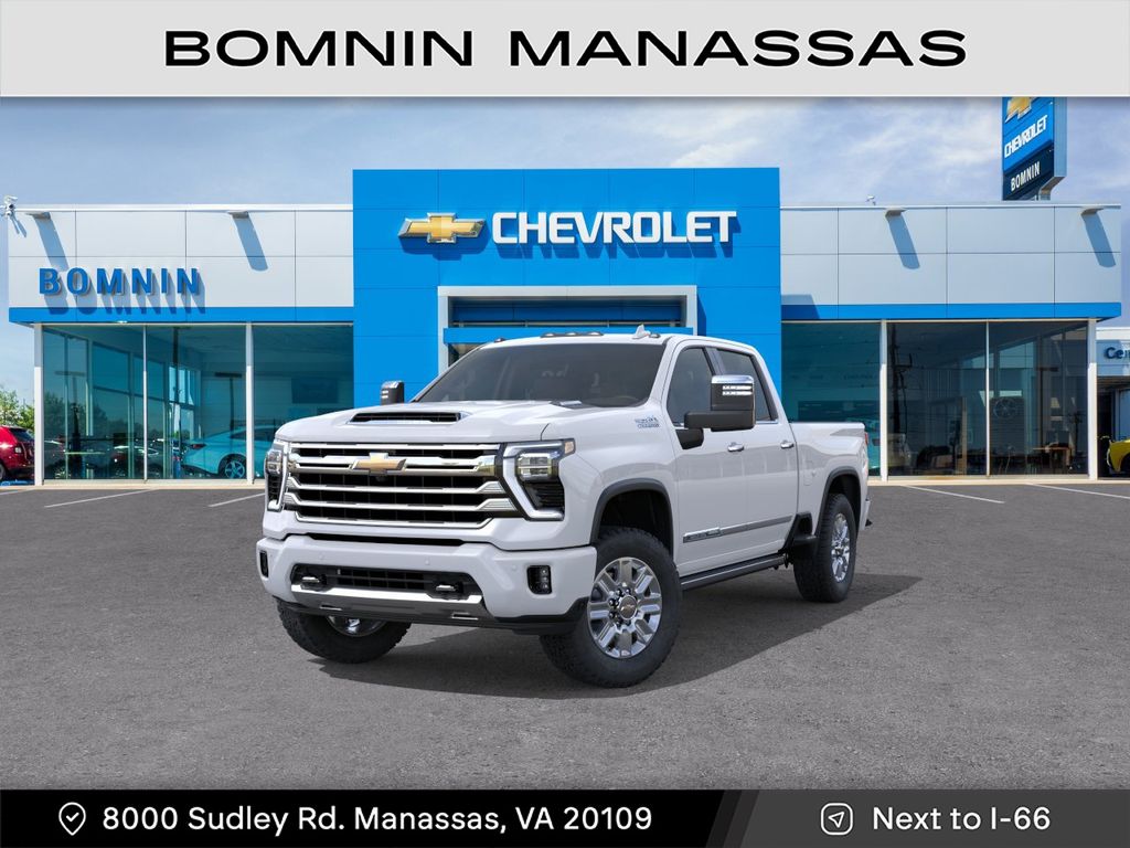 Polar White 2026 Chevrolet Silverado 2500HD Pickup Truck Four-Wheel Drive Automatic