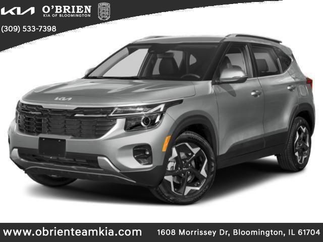 Steel Gray 2025 Kia Seltos EX AWD SUV / Crossover All-Wheel Drive Continuously Variable Transmission