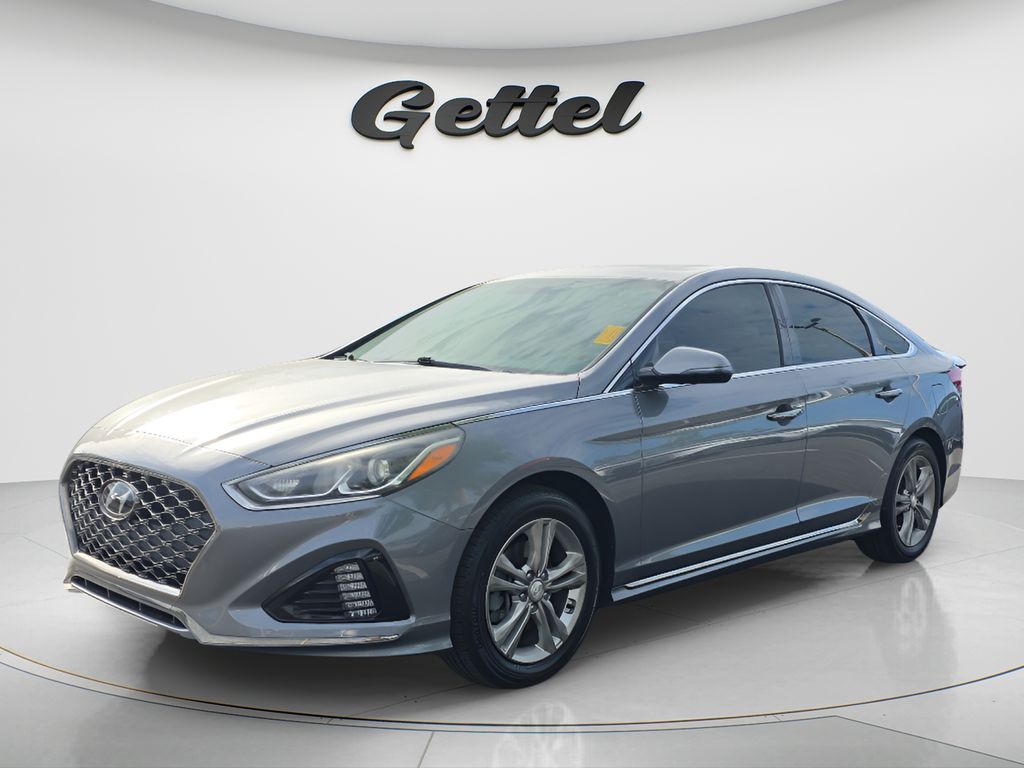 Machine Gray 2018 Hyundai Sonata Sport FWD Sedan Front-Wheel Drive 6-Speed Automatic