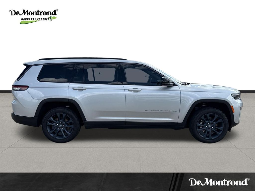 2026 Jeep Grand Cherokee L  Silver at Texan Dodge Chrysler Jeep Ram