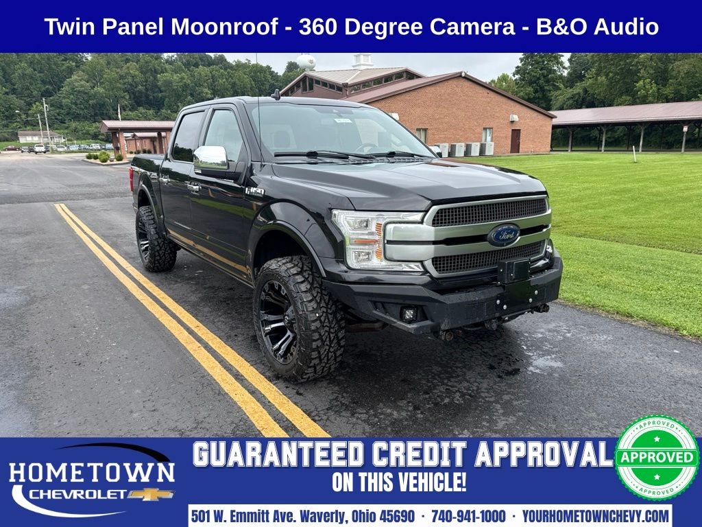 Black Metallic 2019 Ford F-150 Pickup Truck Four-Wheel Drive Automatic