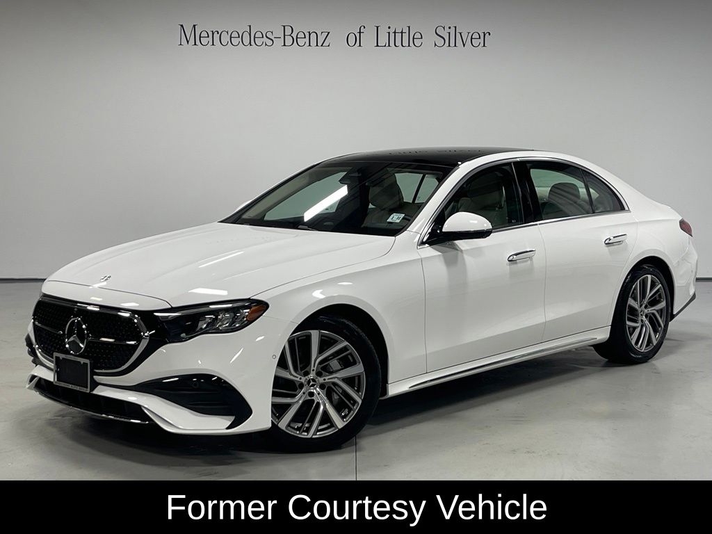 Polar White 2026 Mercedes-Benz E-Class Sedan All-Wheel Drive 9-Speed Automatic